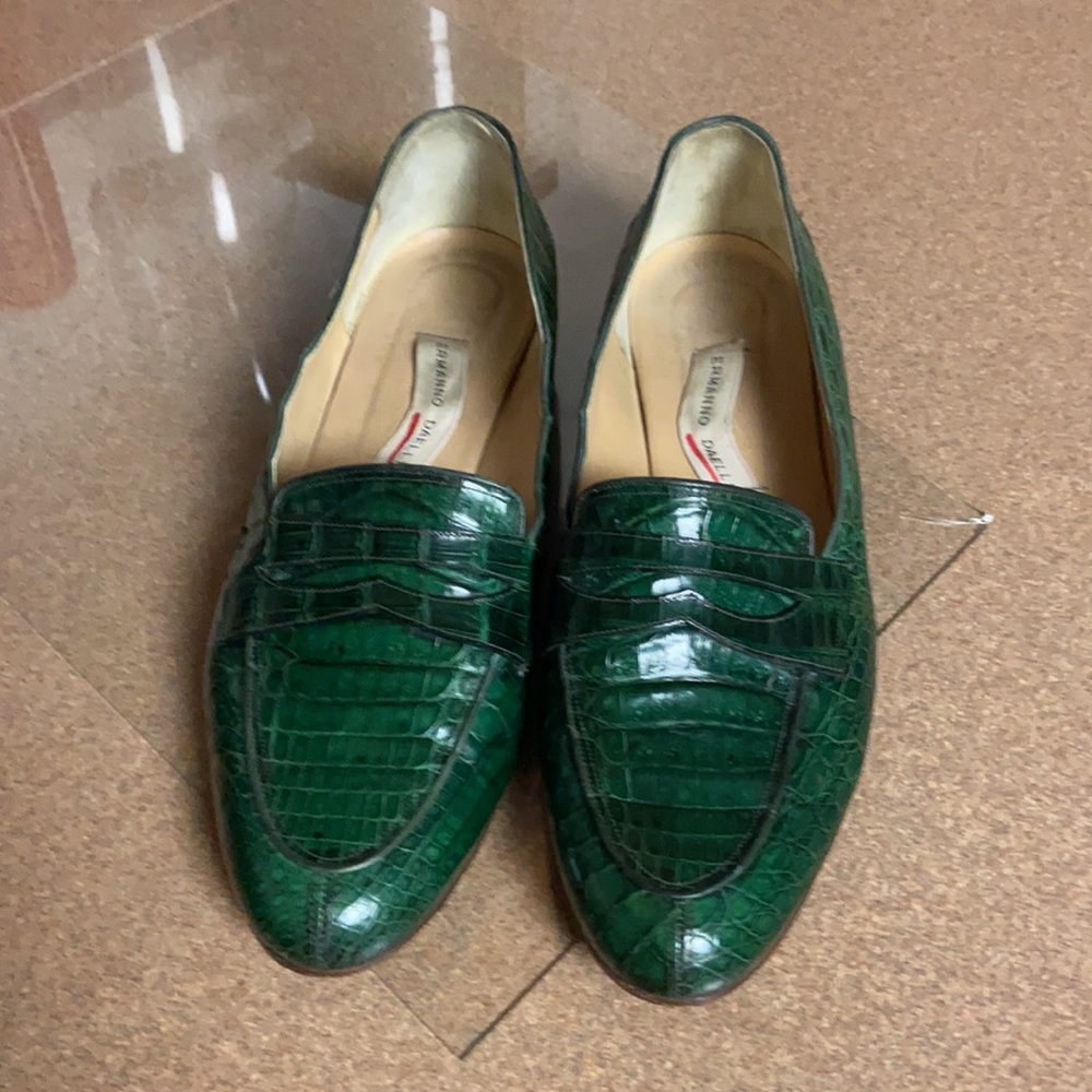 Ermanno Daelli Reptile Loafers - Picture 2 of 11